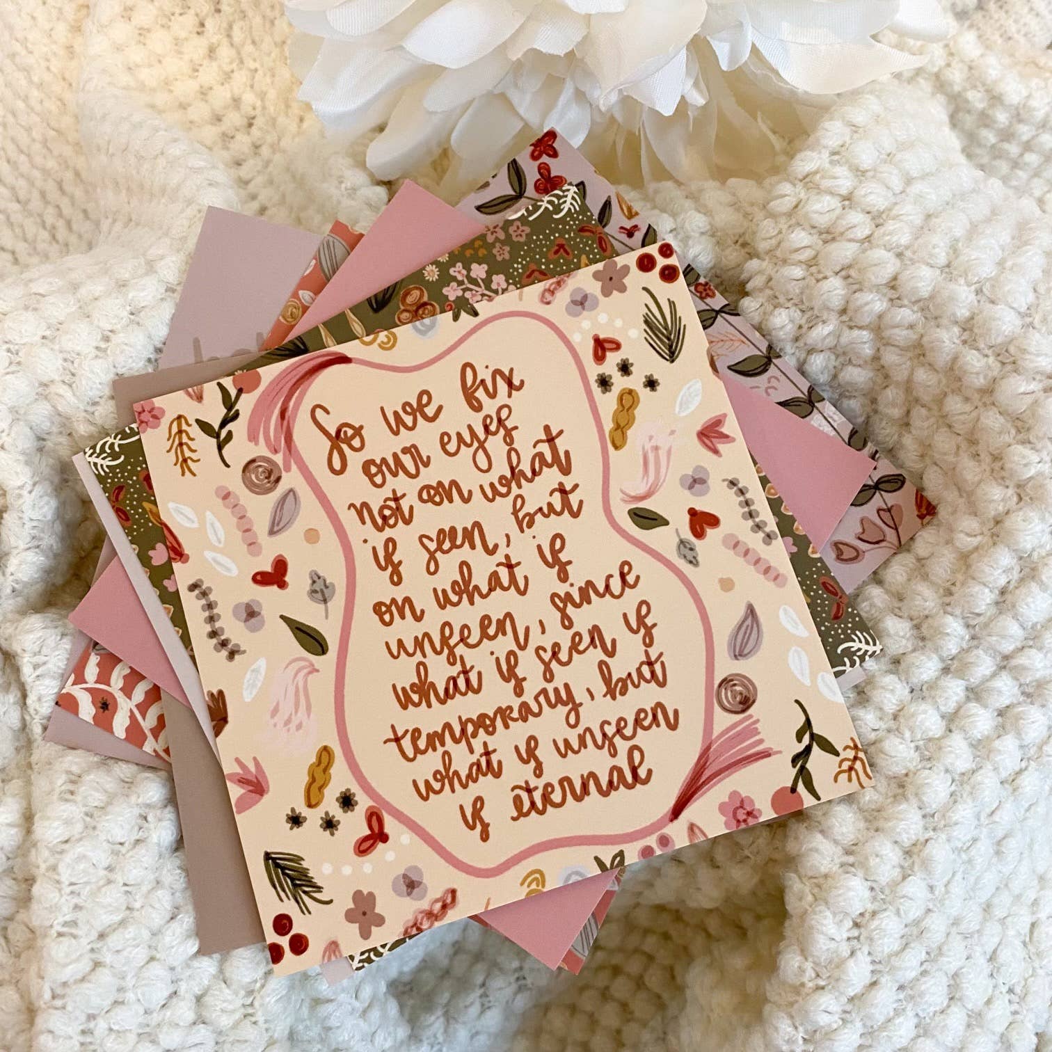 swaygirls - Vente Cartes religieuses - Cartes de prière | Cartes des Écritures | Versets bibliques sur l'espoir8