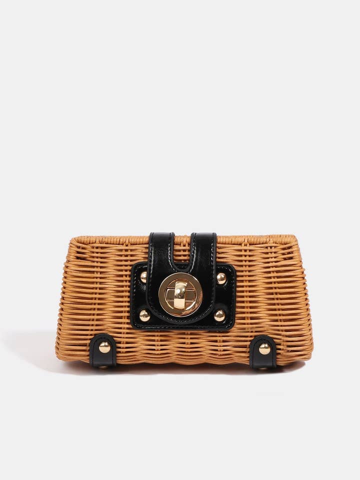 Lulu Clutch Taske - Sort for engroshandel hos Pia Rossini Ltd