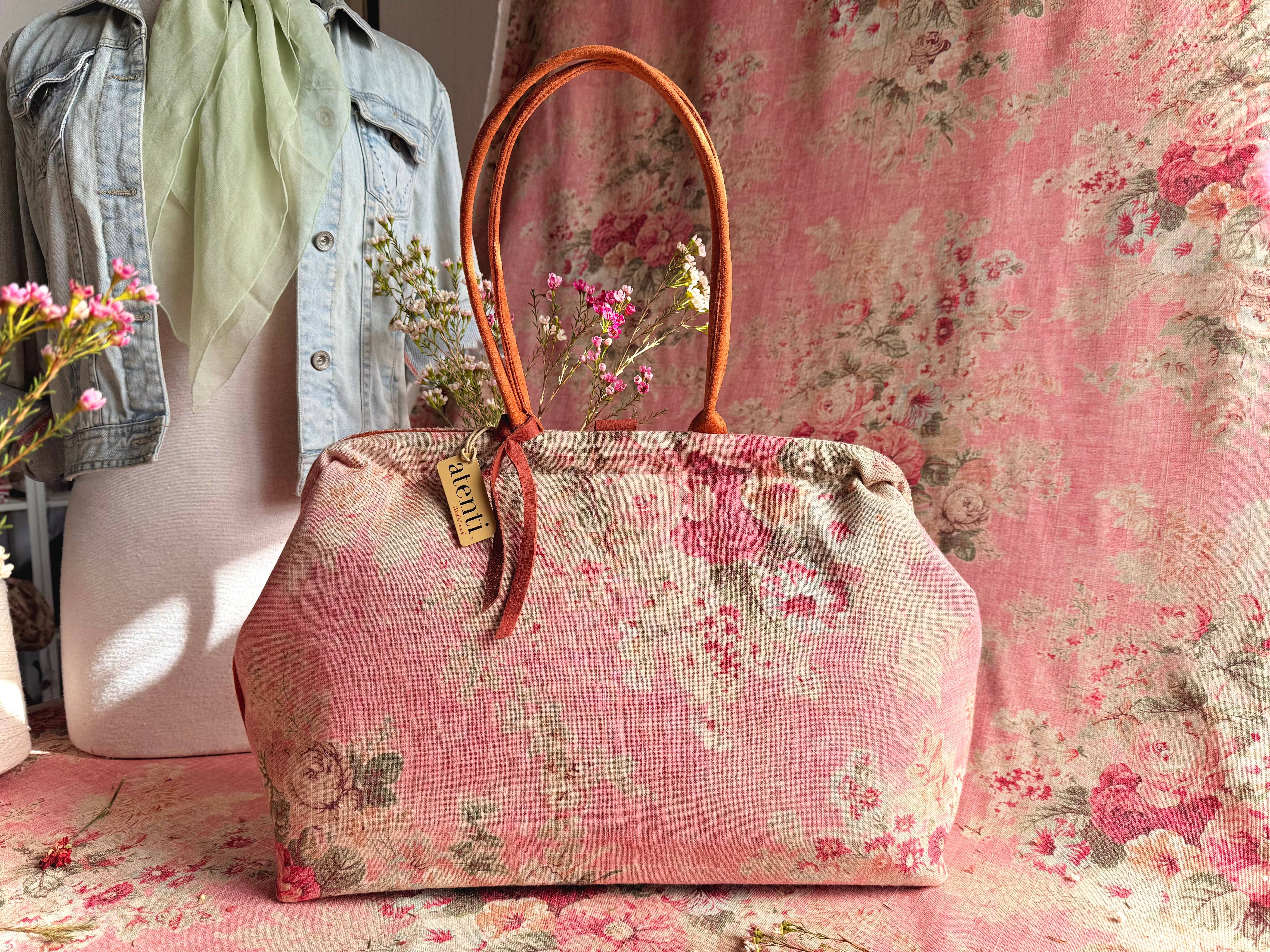 Atenti - Wholesale Tote Bag - Women's - Rosewood Pioneer6