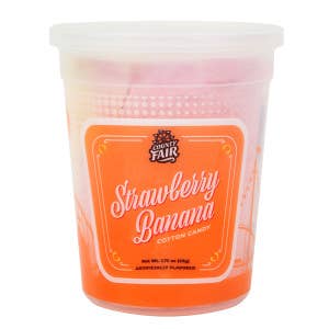 County Fair Jordgubb Banan Sockervadd 12/1,75OZ för wholesale av L&F Universal Goods