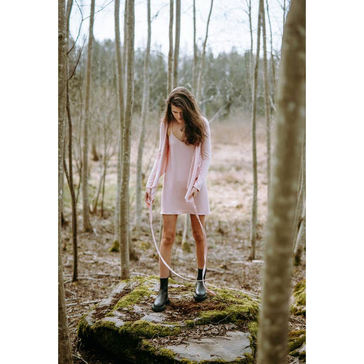 Organic cotton Long Sleeve Wrap Top - dark blue and other Purchase Wholesale camisetas algodão orgânico. Free Returns & Net 60 Terms on Faire trending on Faire.