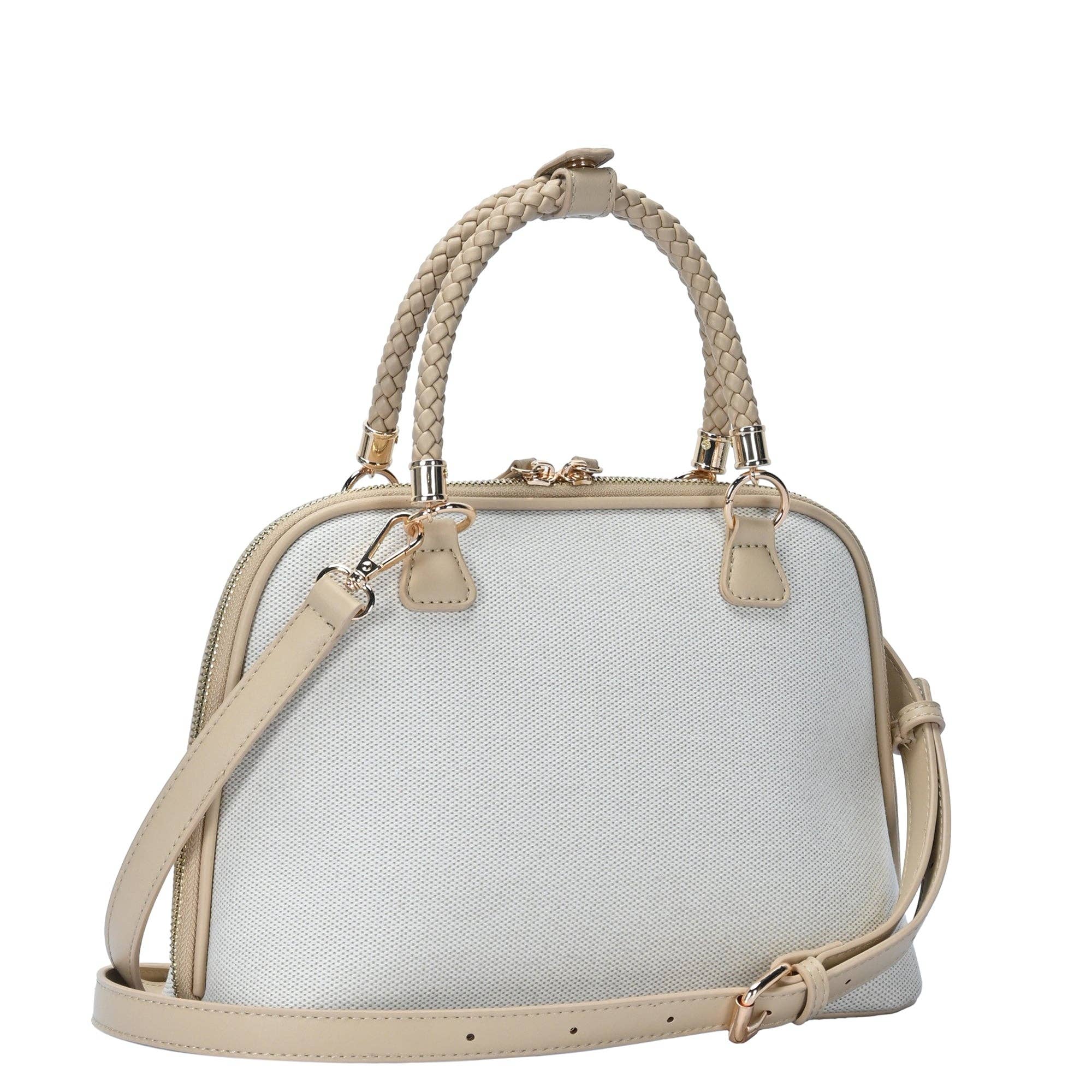 MMS Brands – Großhandel Satchel – Damen – Camila Canvas-Umhängetasche10