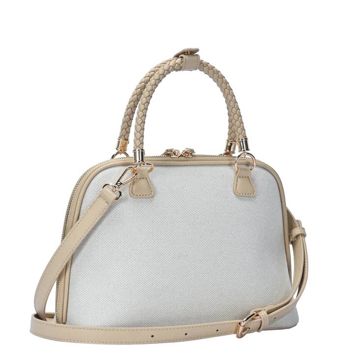 MMS Brands – Großhandel Satchel – Damen – Camila Canvas-Umhängetasche10