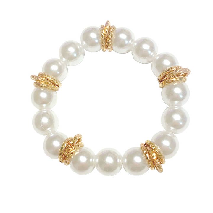 Pearl Camila Bracelet for wholesale by Viv&Lou