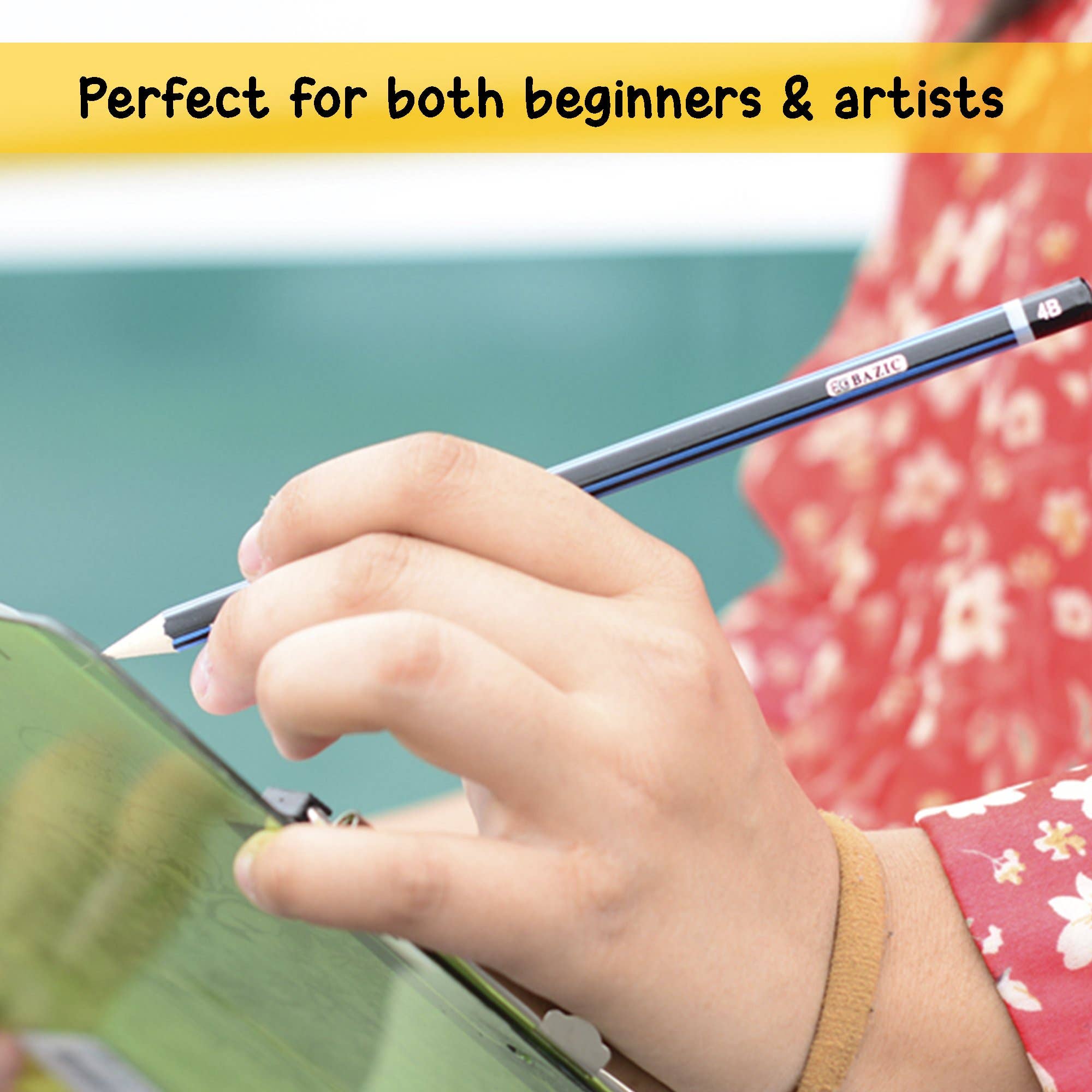 Luna Office Supply -  Everyday Essential - Vente Crayons - Set de 6 crayons pour dessin et croquis4