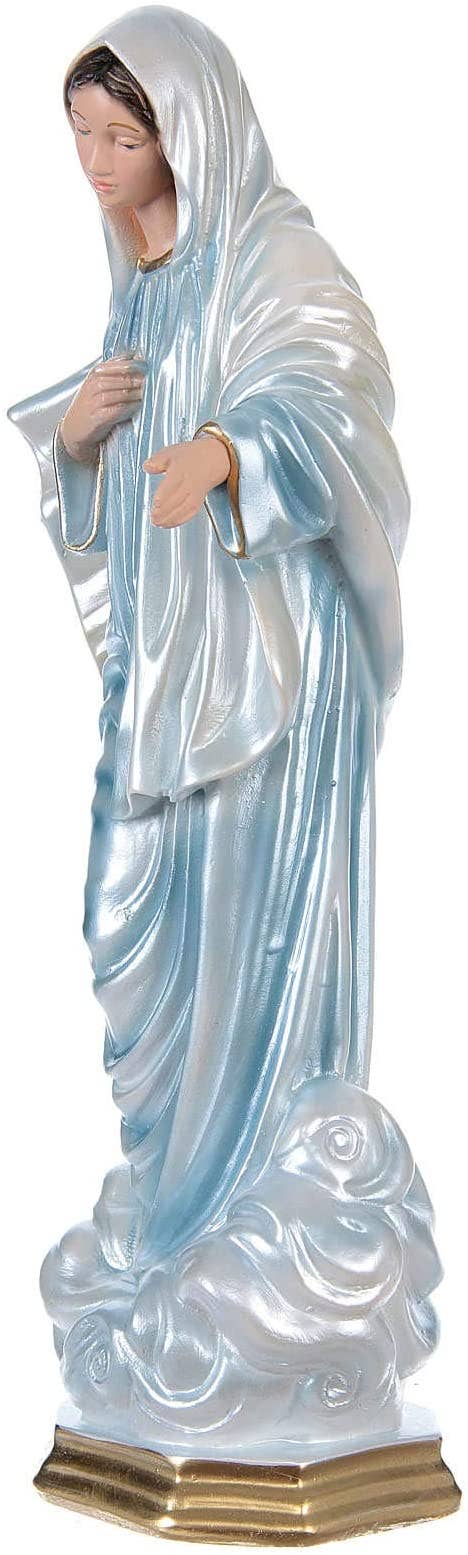 Costa Articoli Religiosi - Wholesale Decorative Figurine - Statue of Our Lady of Medjugorje cm. 30 in mother-of-pearl plaster3