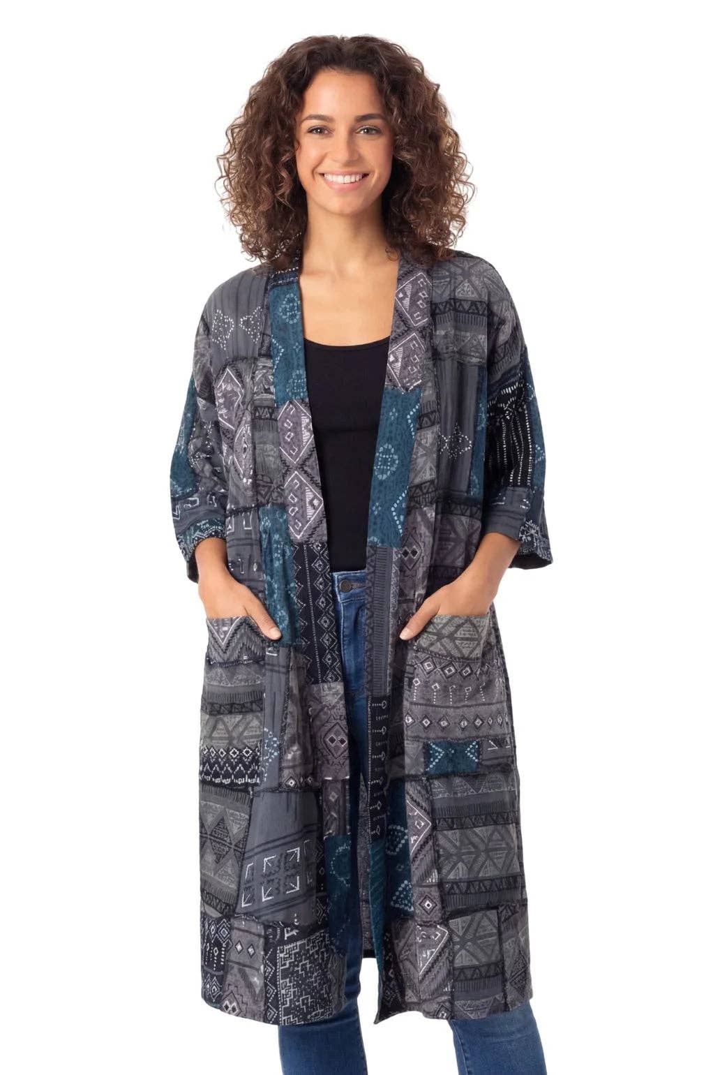 Ark Imports - Wholesale Kimono - Women's - Zaga Kimono1
