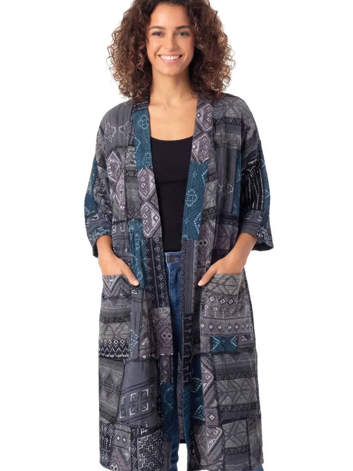 Zaga Kimono pour la vente par Ark Imports