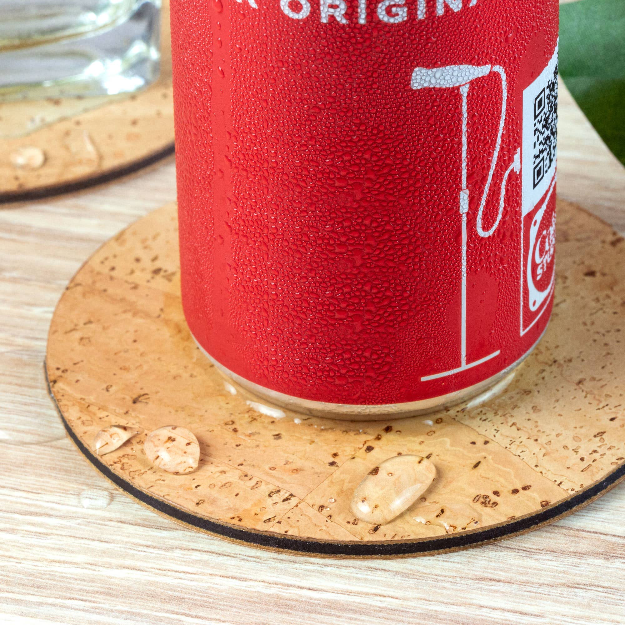 Corkor - Wholesale Coasters - Round Coasters - Set of 4 units Cork9