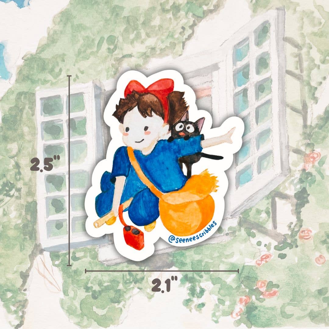 Seenee Scribbles – wholesale Klistermärke – Kiki & Jiji klistermärke | Diskmaskin säker1