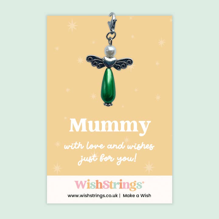 Mumie - Wunschengel, Ansteckbares Andenken | J287 für den Großhandel von WishStrings