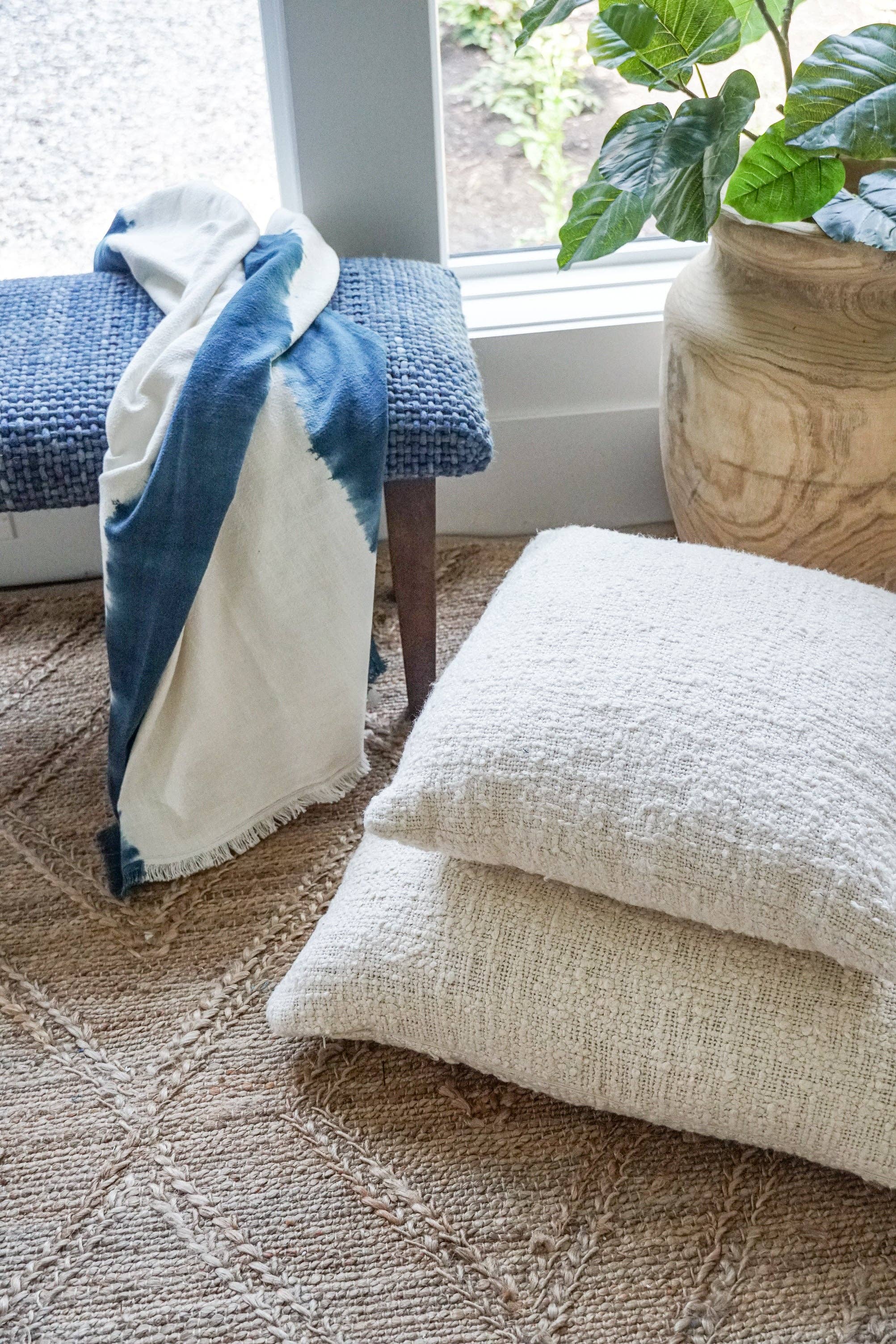 Anaya Home - Wholesale Throw/Decorative Pillow - Cozy Cotton Boucle Pillows3