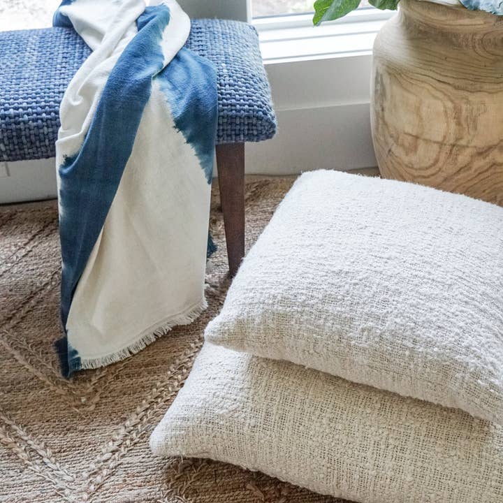 Anaya Home - Wholesale Throw/Decorative Pillow - Cozy Cotton Boucle Pillows3