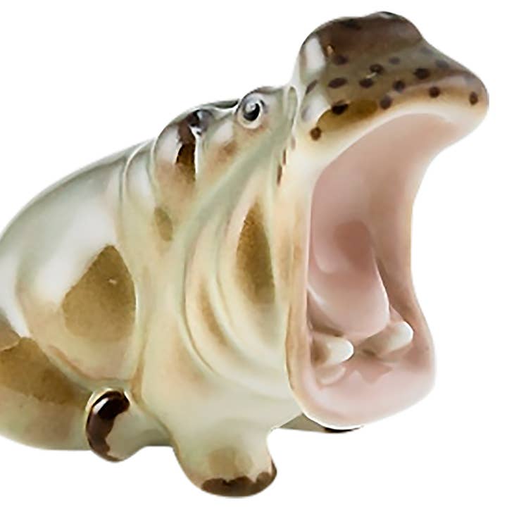 Estatueta de hipopótam por atacado de Golden Cockerel