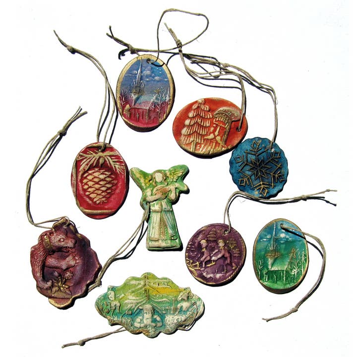 Christmas - Papercast Gift Tags   for wholesale by The Saffron Guild