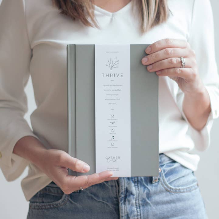 Gather + Company - Wholesale Journal/Diary - Maternity - THRIVE - A Postpartum Journal2