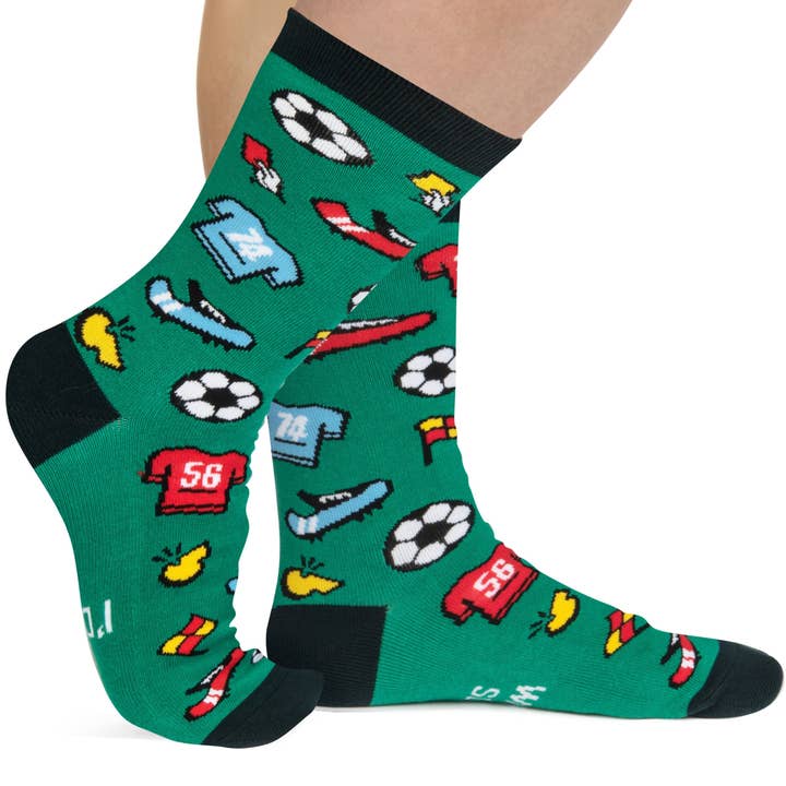 Lavley - Wholesale Socks – Unisex - I'd Rather Be Watching Soccer Socks3