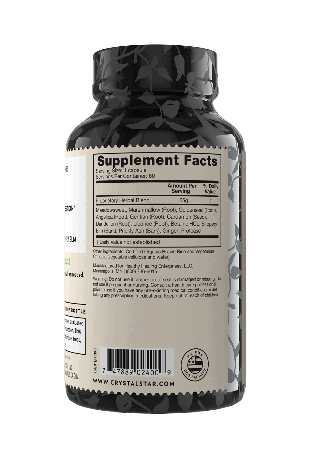 Crystal Star - Wholesale Oral Supplement/Vitamin - GI Support2