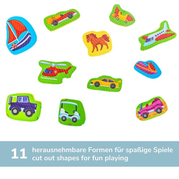HM Hamburg Merchants GmbH – wholesale Play mat – Kids & baby – Hakuna Matte Foam Play Mat «Vacation» 1.2 x 1.2 m2