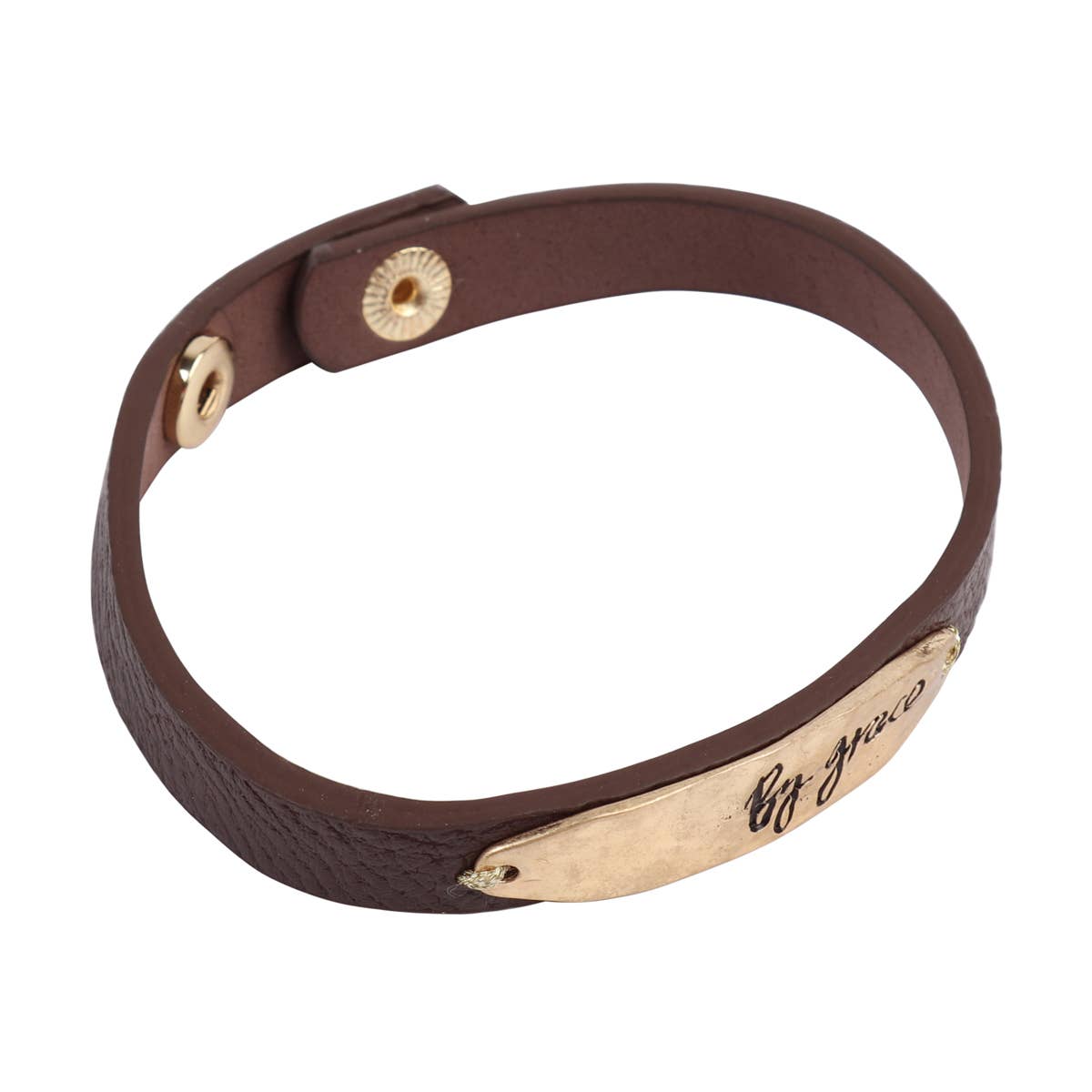 MYS Wholesale Inc - Vente Bracelet jonc - Bracelet à bracelet en cuir Grace5