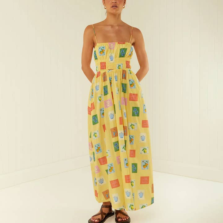 Casual casual neckline halter dress for wholesale by Lily Clothing