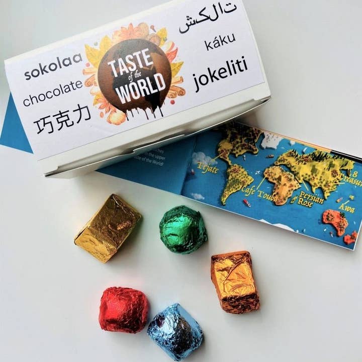 Taste of the Word Chocolate Set for wholesale by Portland Chocolate Laboratory
