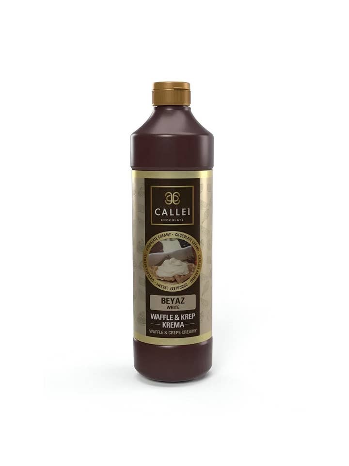 Callei White Chocolate Cream for Waffle, Pancake, Crepe & Fondue 1000gr for wholesale by Aladdin