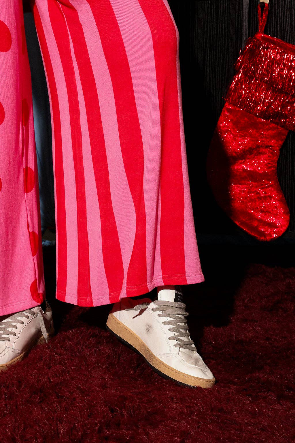 Burnt Toast - Wholesale Lounge Set - Women's - Heat Stroke Pink and Red Set5