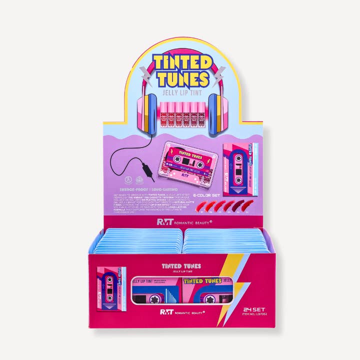 Tonede Tunes Jelly Læbe Tint for engroshandel hos Romantic Beauty