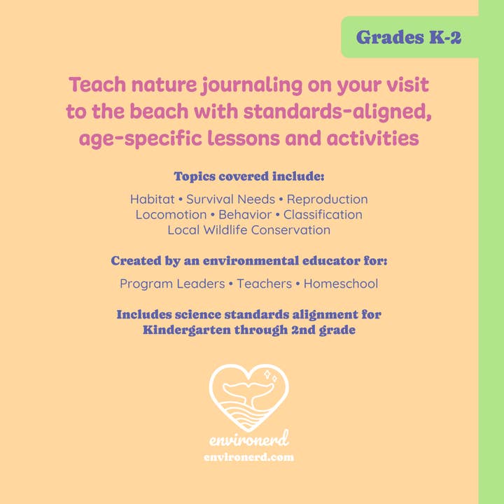Environerd - Wholesale Nature & Outdoors - Beach Nature Journal1
