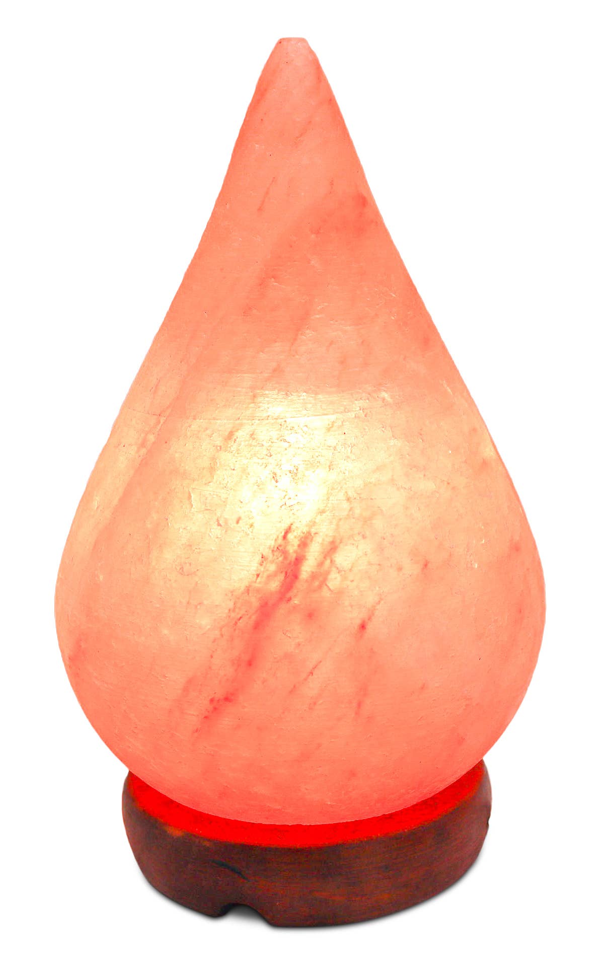 Himalayan Secrets - Wholesale Salt Lamp - Tear Drop Shape Salt Lamp 8" Tall3