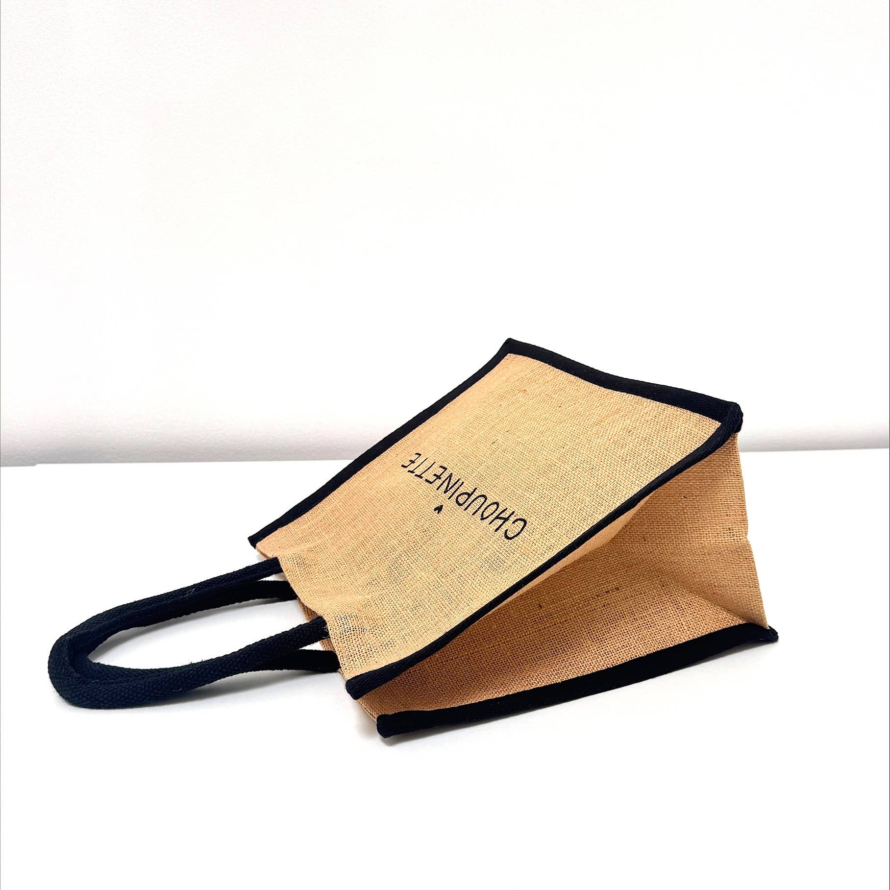 Marcel & Lily - Wholesale Beach Bag - Natural Jute Tote Bag - Choupinette -S1