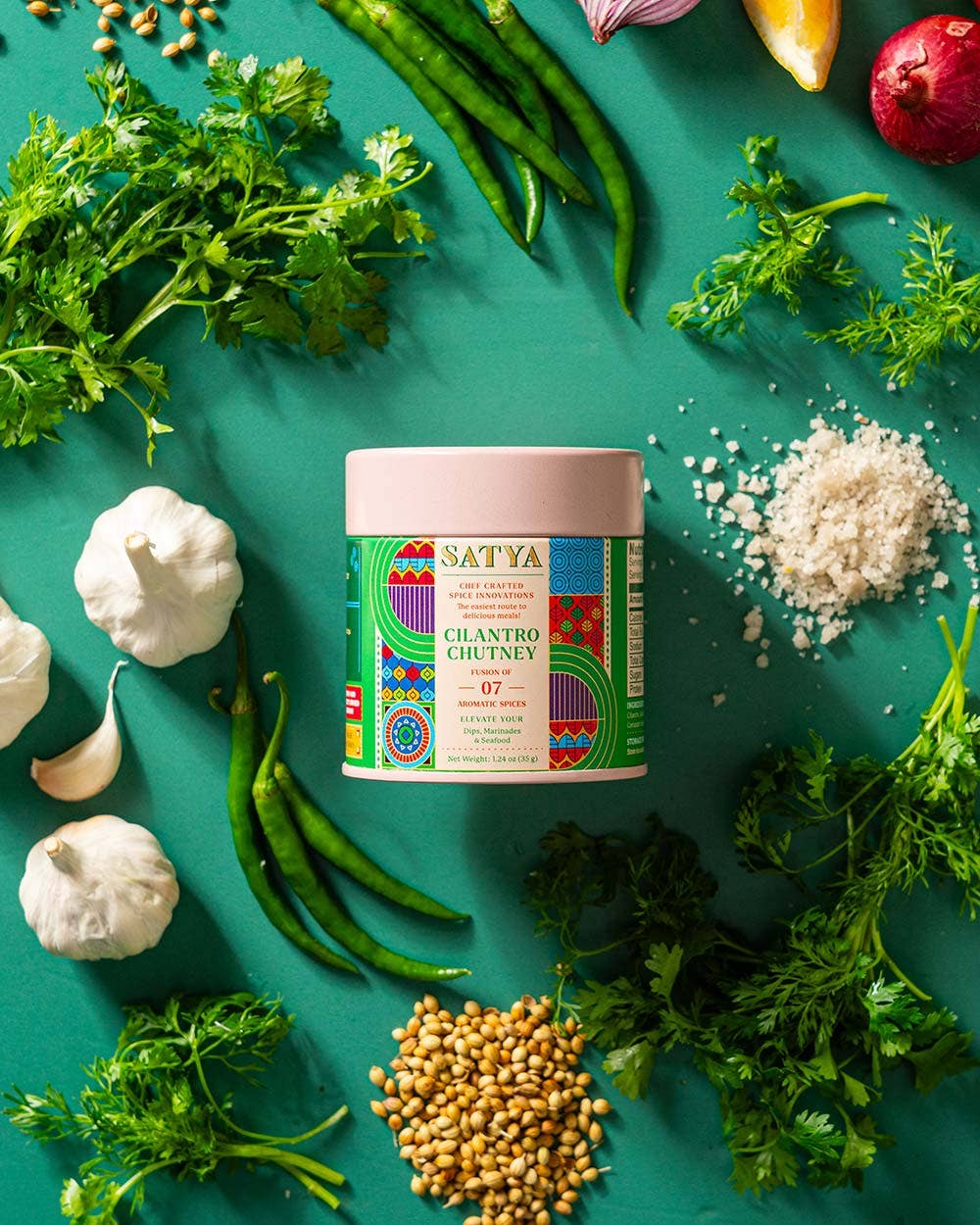 Satya - Wholesale Chutney - Cilantro Chutney1