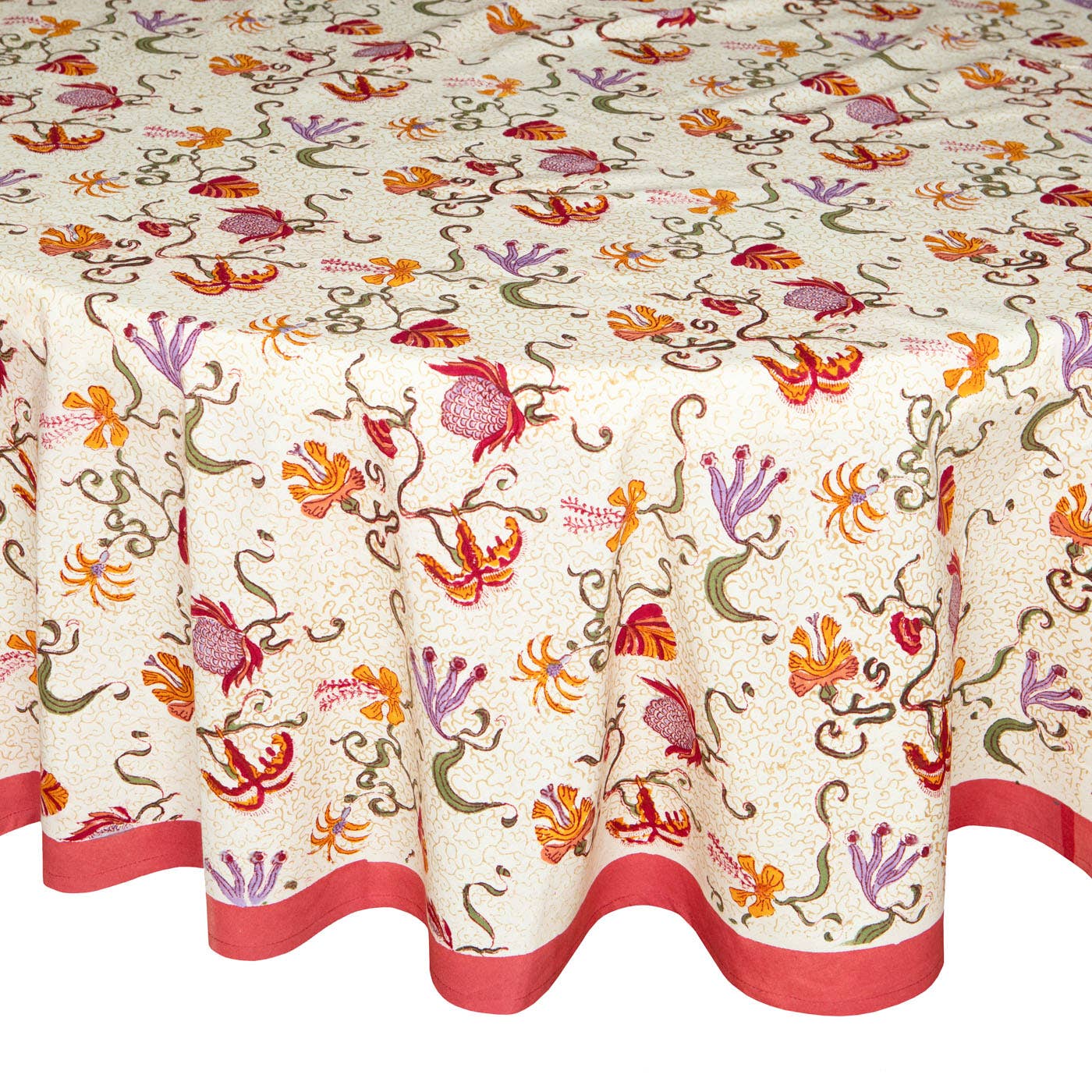 Couleur Nature - Wholesale Tablecloth - Fleurs des Indes | French Tablecloths13