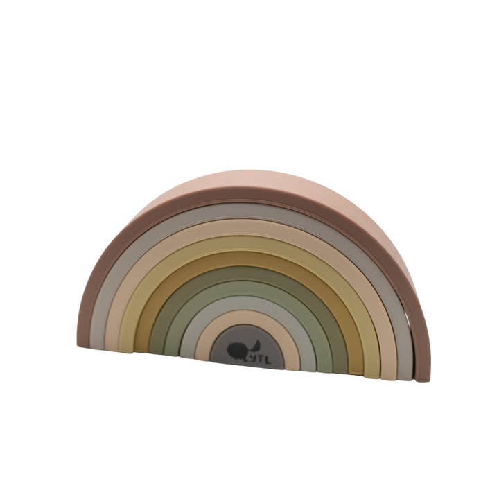 Lytl Store - Wholesale Building Set - Kids - Rainbow Stacking Toy + Silicone + Teething + Montessori2