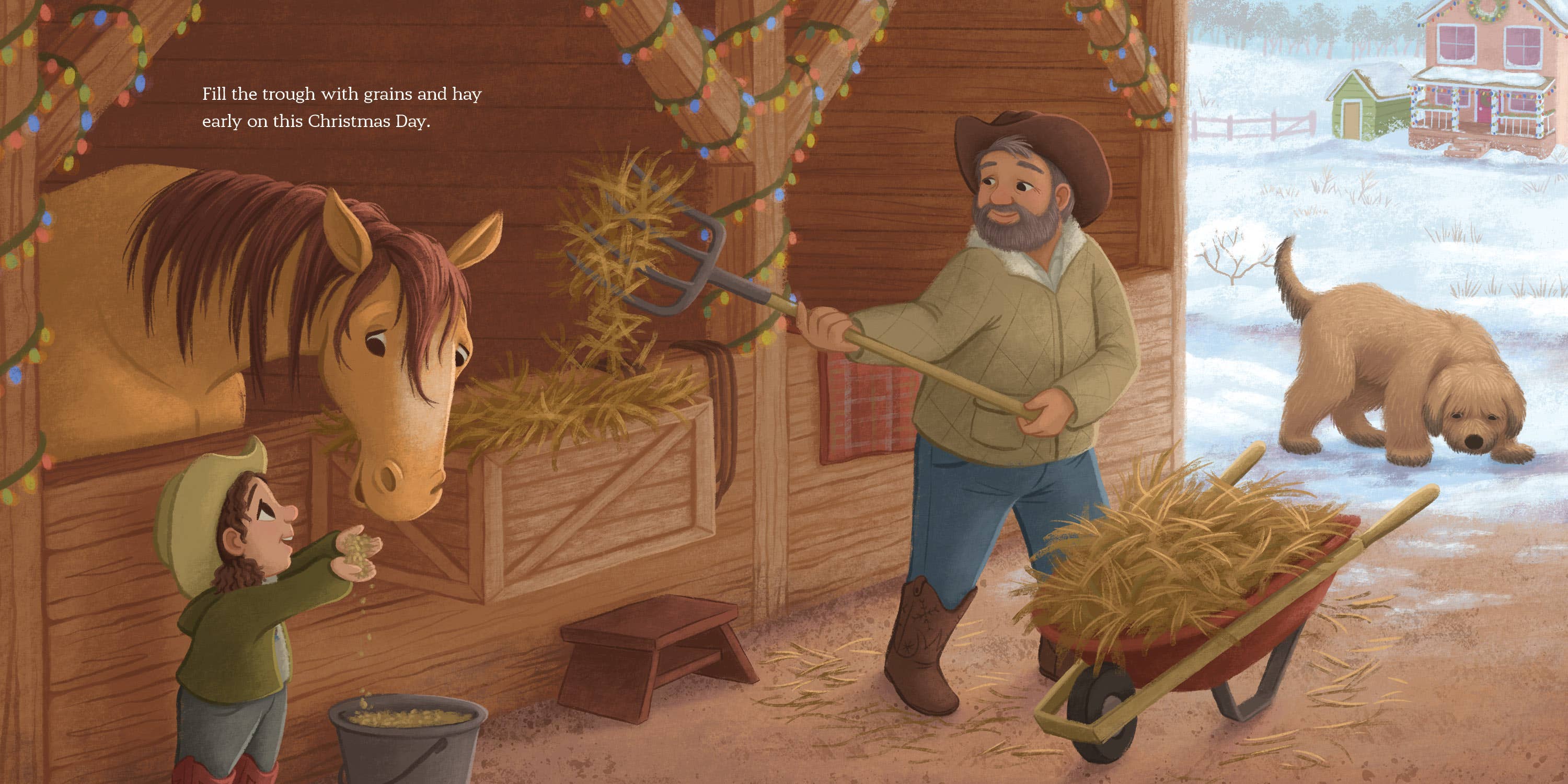 Sleeping Bear Press - Wholesale Book - Kids - A Cowpoke's Christmas Picture Book3