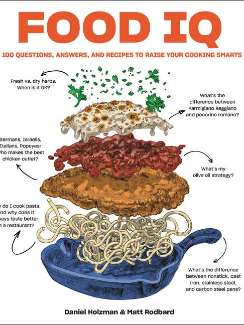 Food Iq: 100 Q&A And Recipes To Enhance Cooking Skills for wholesale by Bradley's Book Clearance