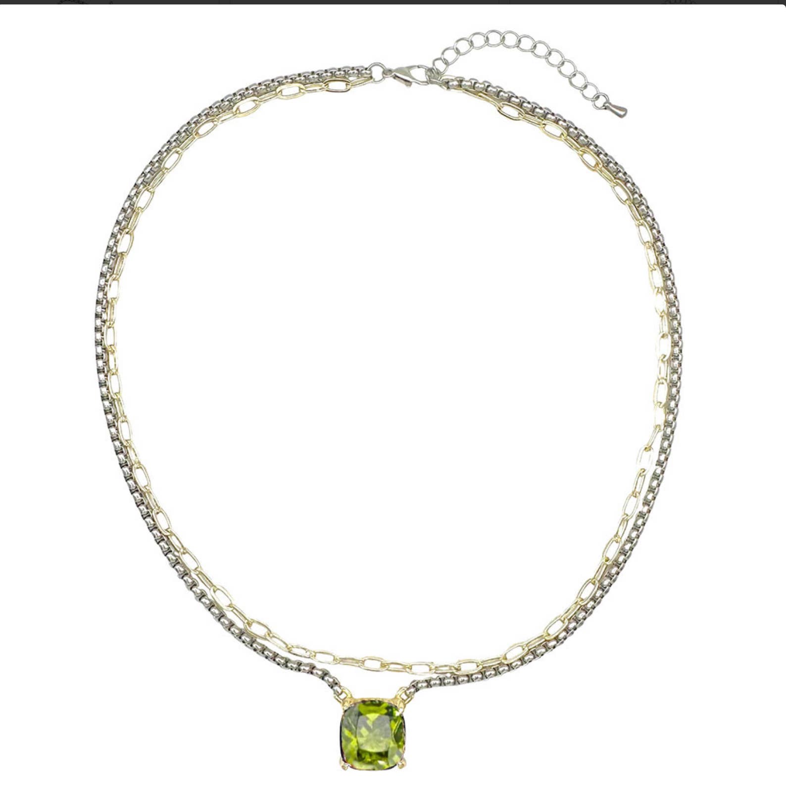 My Best Kept Jewelry - Wholesale Pendant/charm necklace - The Haylee Statement Necklace5