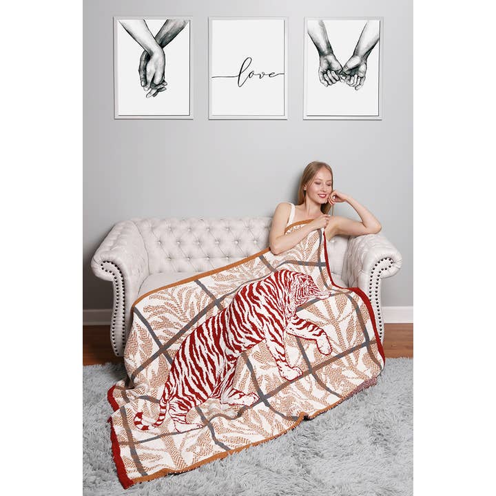 Hana - Wholesale Throw blanket - Animal Print Throw Blanket10