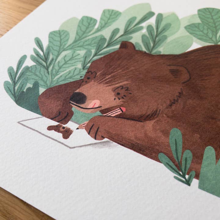 Natà lia Juan Abelló - Wholesale Art Print - Creative Bear Art Print2