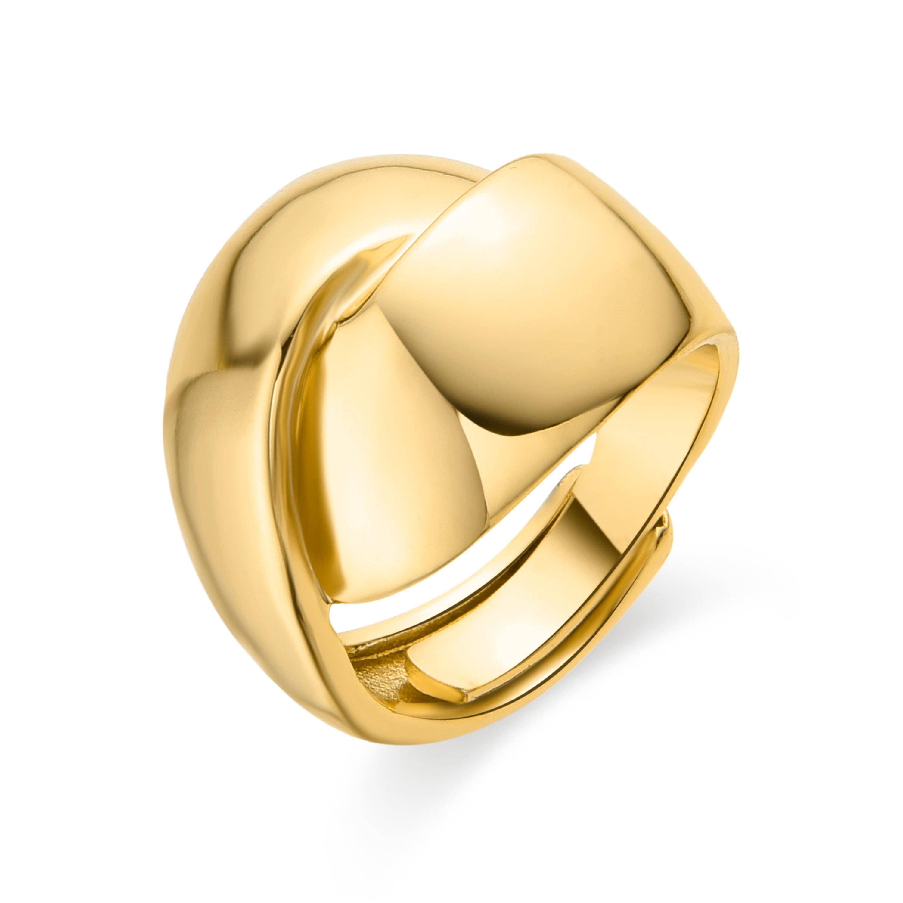 Luxenter - Vente Bague de cocktail/de cérémonie - Bague en or jaune 18k - Idril0