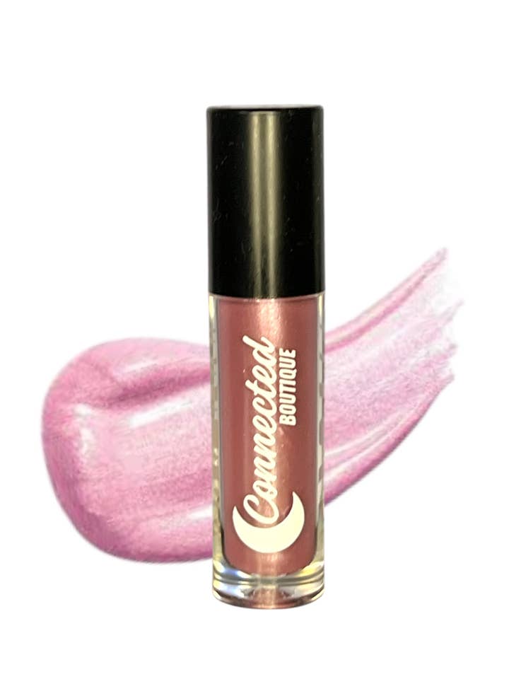 “Pink Spell” Pink Chrome lip Gloss for wholesale by Connected Boutique