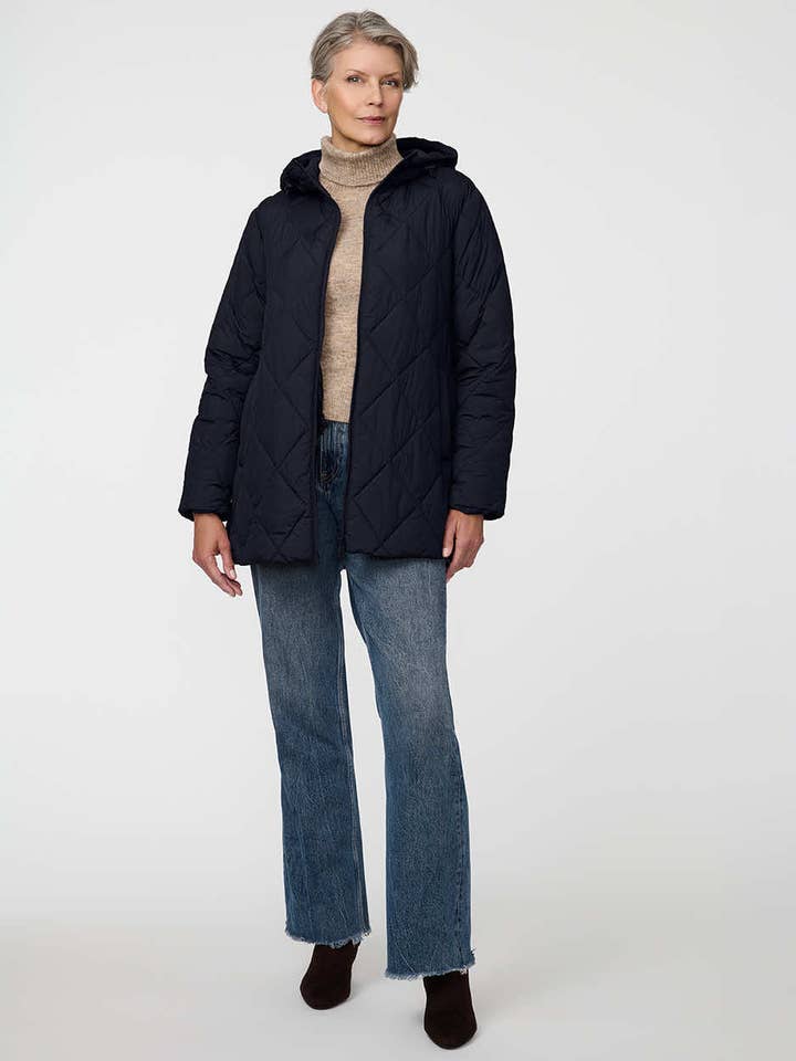 Avery Quilted Puffer Jacket for wholesale by Bernardo