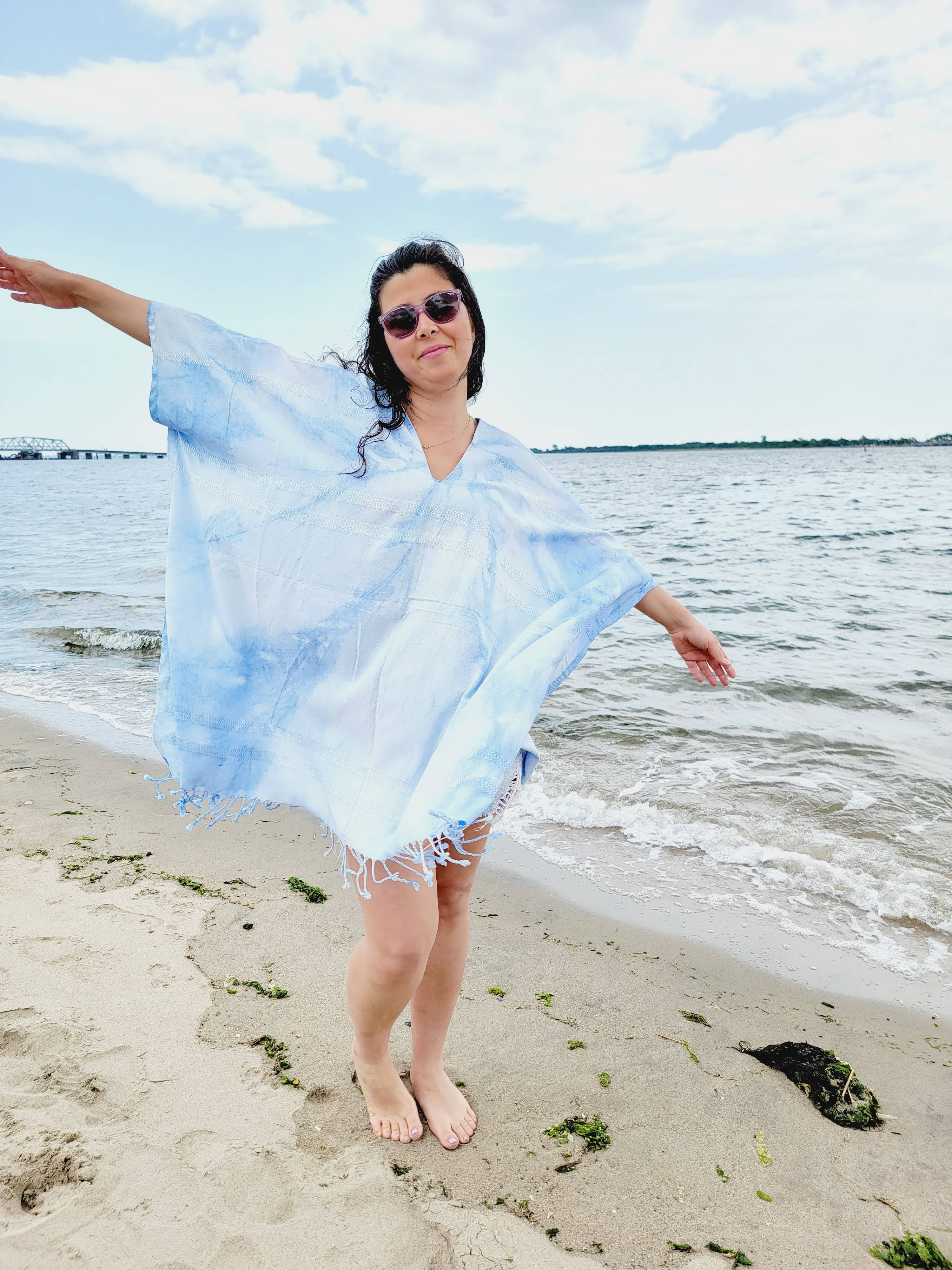 EBRU Home - Vendita all'ingrosso Copricostume - Donna - Telo da spiaggia, abito da spiaggia, copertura leggera fatta a mano9