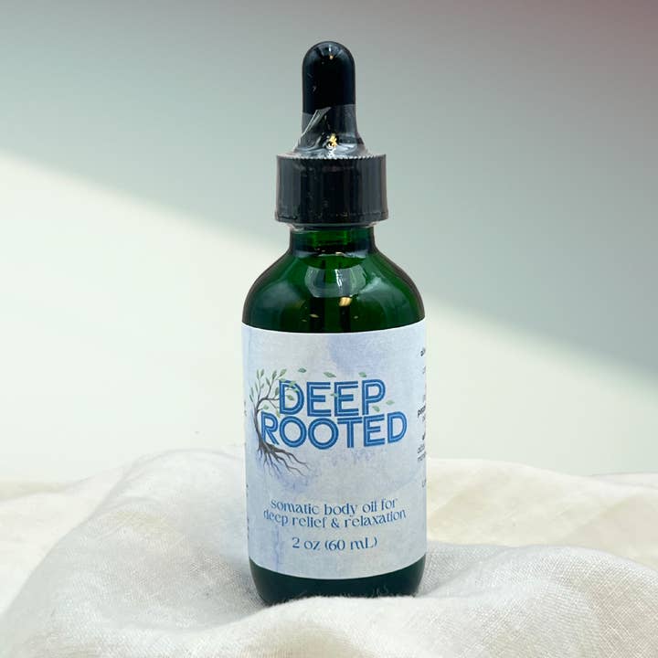 Deep Rooted: Muscular & Somatic Body Oil for wholesale by The Good Village Co
