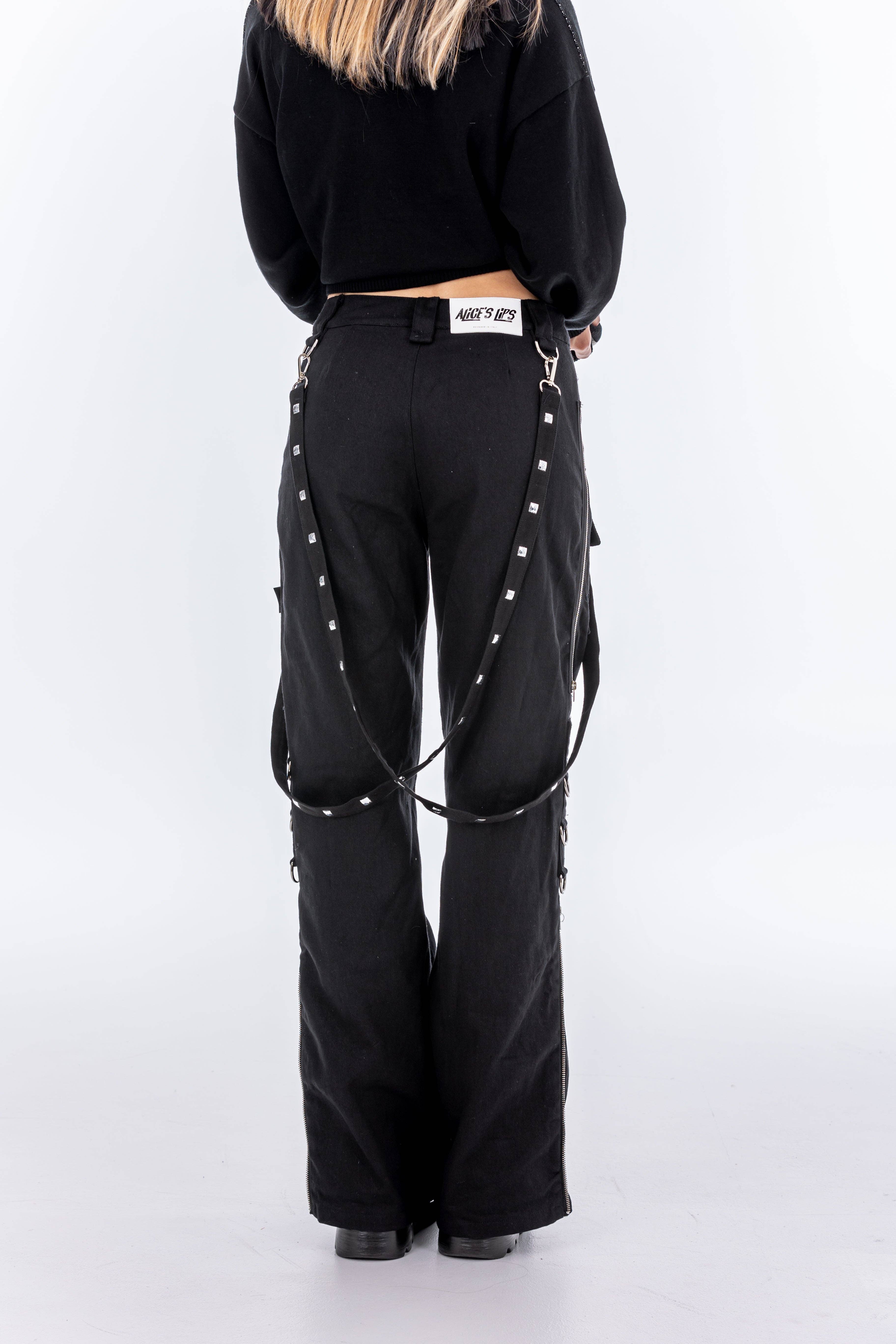 Alice’s Lips - Wholesale Pants - Women's - Punk Princess Cargo Pants3