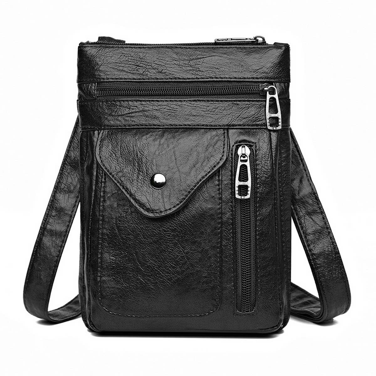 ACCITY - Wholesale Messenger Bag - Women's - RETRO SOFT LEATHER MESSENGER BAG_CUAB00421