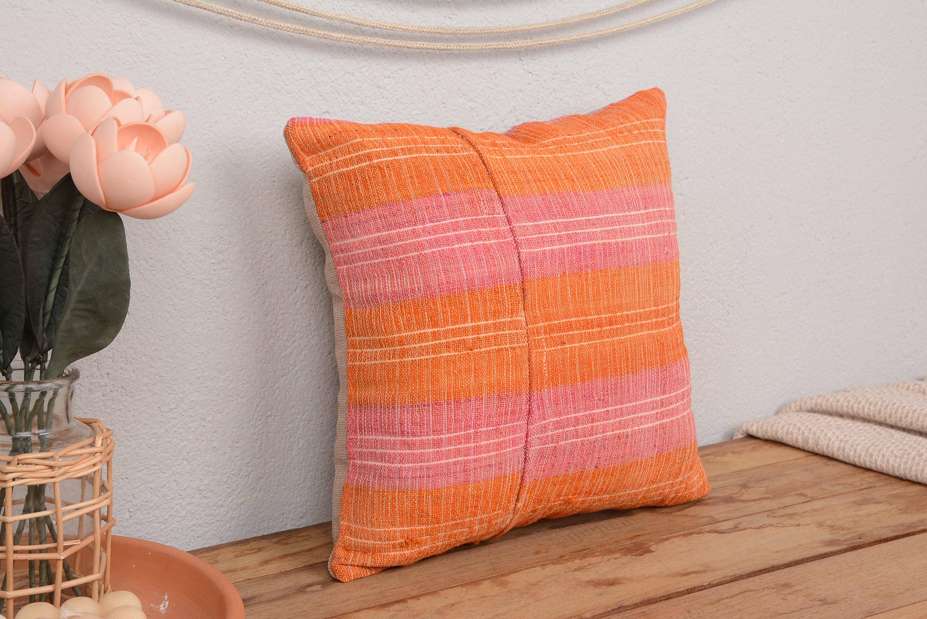 Kilim Pillow Decors - Wholesale Throw Pillow Cover - Vintage Striped Kilim Pillow Cover 14x140