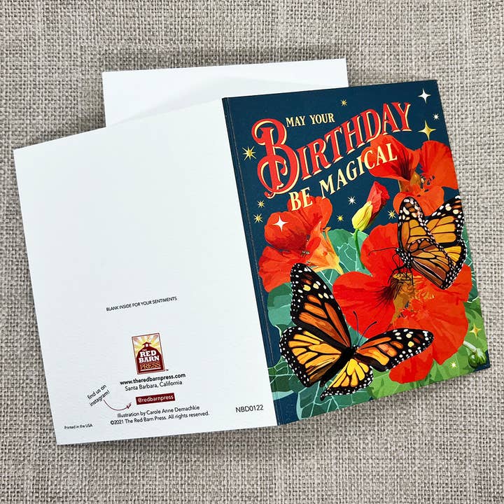 The Red Barn Press - Wholesale Birthday Card - Birthday Card | Bohemian Magic Happy Birthday Card2