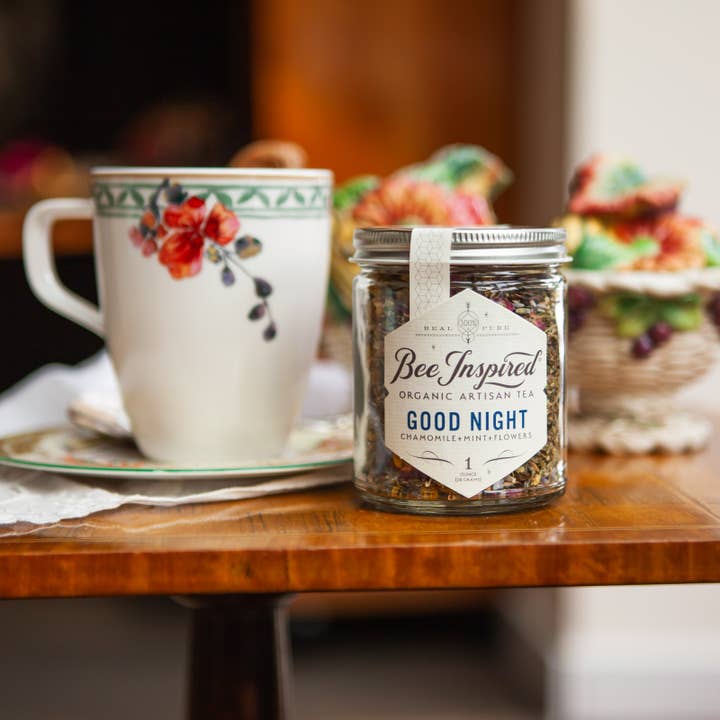 Bee Inspired - Wholesale Loose Tea - Good Night Tea | Loose-Leaf Chamomile & Lavender Tea6